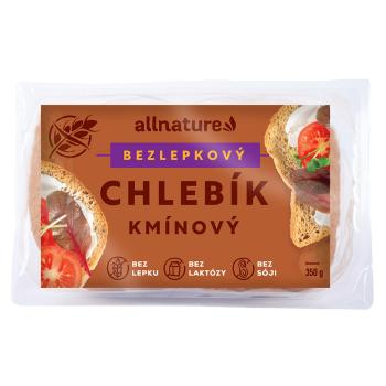 ALLNATURE Bezlepkový chlebík rascový 350 g