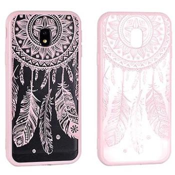 Lace Pattern 3 plastový kryt na Huawei P9 Lite 2017, růžový (MG25454)