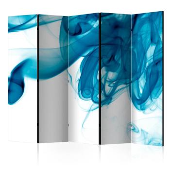 Paraván Blue smoke Dekorhome 225x172 cm (5-dielny)