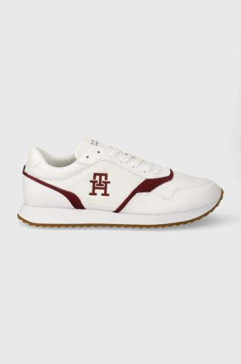 Tenisky Tommy Hilfiger RUNNER EVO MIX LTH MIX biela farba, FM0FM04887