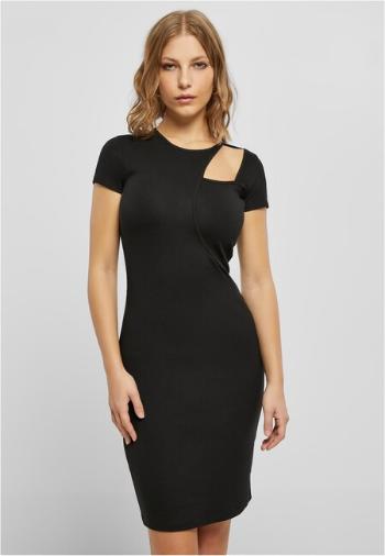 Urban Classics Ladies Cut Out Dress black - 3XL