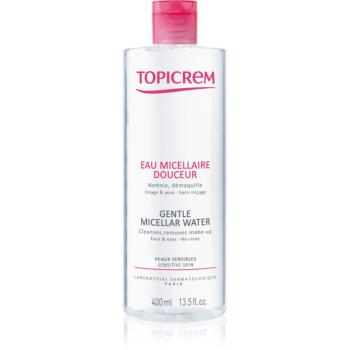 Topicrem UH FACE Gentle Micellar Water jemná čistiaca micelárna voda pre citlivú pleť a oči 400 ml