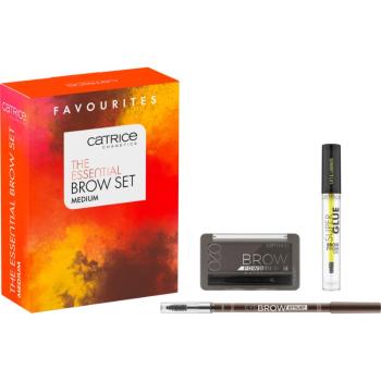 Catrice The Essential Brow sada na obočie odtieň Medium