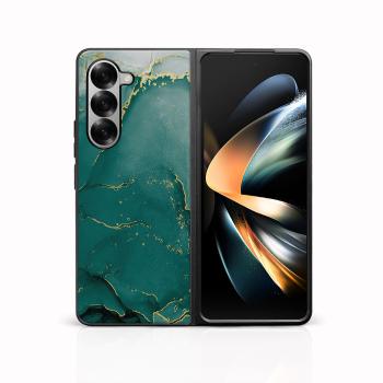 MY ART Ochranný kryt pre Samsung Galaxy Z Fold6 5G GREEN MARBLE (145)