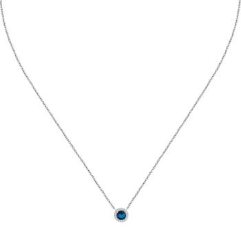 La Petite Story Elegantný strieborný náhrdelník so zirkónmi Silver LPS10AWV07
