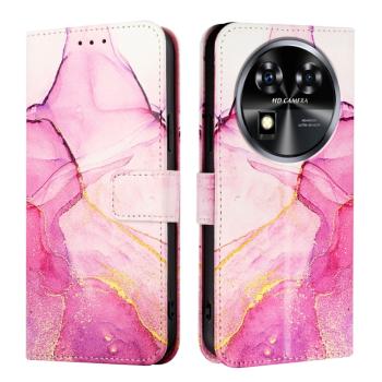 ART MARBLE Peňaženkový kryt pre Oukitel C37 PINK