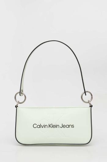 Kabelka Calvin Klein Jeans zelená farba,K60K610679