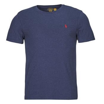 Polo Ralph Lauren  T-SHIRT AJUSTE EN COTON  Tričká s krátkym rukávom Námornícka modrá