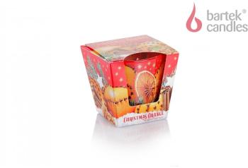 Gyertya BARTEK CANDLES Orange With Cinnamon 115 g