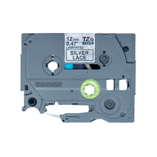 Brother TZ-MPSL31 / TZe-MPSL31, 12mm x 4m, čierna tlač / strieborný podklad, originálna páska