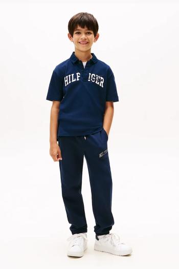 Tepláky Tommy Hilfiger tmavomodrá farba, KB0KB09695