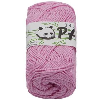 PANDA bambus 50 g – 3434 ružová (6938)