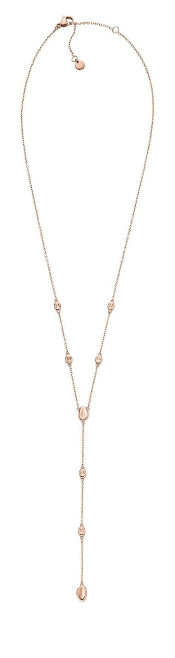 Skagen Slušivý pozlátený náhrdelník Anja Pebble SKJ1845791