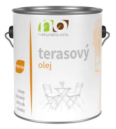 NATURALIS OILS - Terasový olej 0,9 l 3102 - svetlý dub