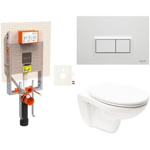 Závesný wc set na zamurovanie VitrA Normus SIKOVZNOR54600