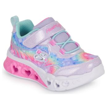 Skechers  FLUTTER HEART LIGHTS  Nízke tenisky Strieborná