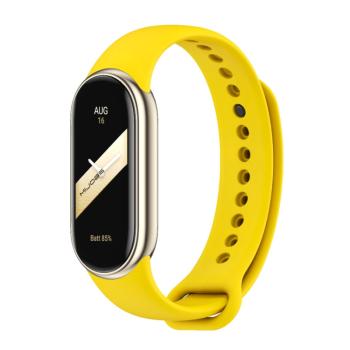 RUBBER Remienok pre Xiaomi Smart Band 8 žltý