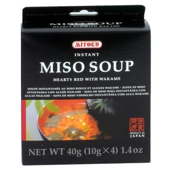 SUNFOOD Instantná miso polievka s wakame 4 x 10 g