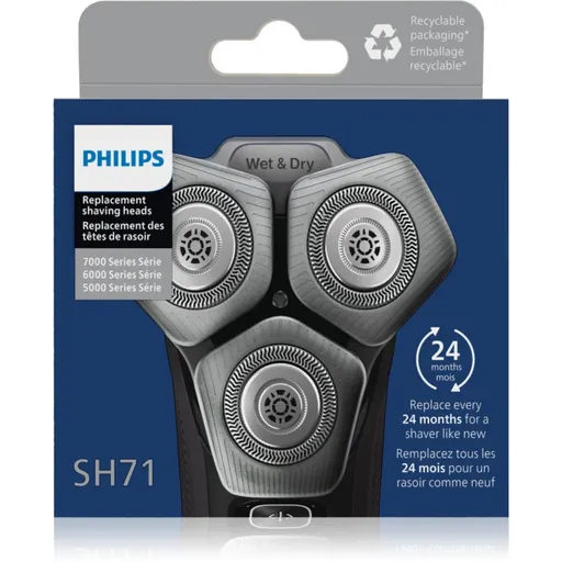 Philips 5000/7000 Series SH71/50 náhradné holiace hlavy SH71/50 1 ks