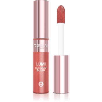 L’Oréal Paris Lumi Glowy Blush tekutá lícenka odtieň 630 True Rose 11 ml