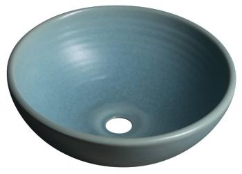 SAPHO - ATTILA keramické umývadlo, priemer 43cm, tyrkysová DK018