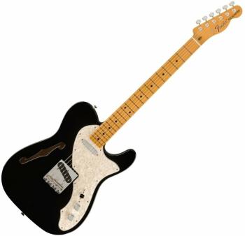 Fender Vintera II 60s Telecaster Thinline MN Black Elektrická gitara