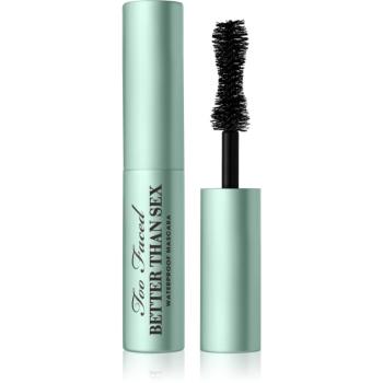 Too Faced Better Than Sex Waterproof Mascara Travel Size vodeodolná riasenka pre objem a zahustenie rias 4,8 g