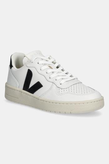 Topánky Veja VI0220738A V-10 LEATHER dámske, biela farba, VI0220738A