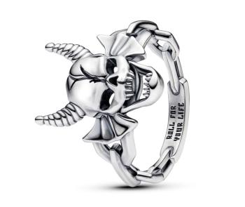 Pandora Strieborný prsteň Klub Hellfire Stranger Things 193569C00 48 mm