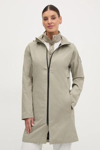 Bunda Jack Wolfskin Wellsee dámska, zelená farba, prechodná, A63896