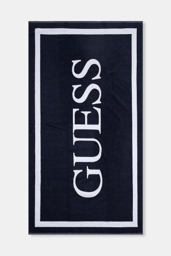 Detský bavlnený uterák Guess tmavomodrá farba, H5GZ04 SG00P