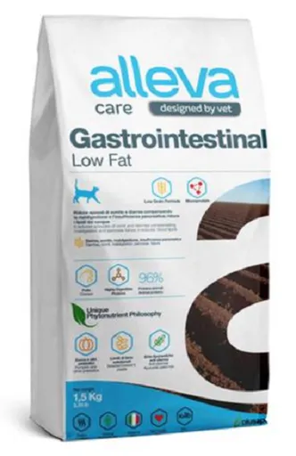 Alleva VET CARE cat adult ALS gastrointestinal low fat suché diétne krmivo pre mačky 1,5kg