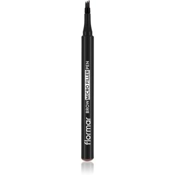 flormar Brow Micro Filler Pen fix na obočie odtieň 002 Medium Brown 1.1 ml