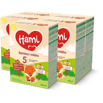 Hami 5 batoľacie mlieko 35 mes.+, 5× 600 g (5900852058264)