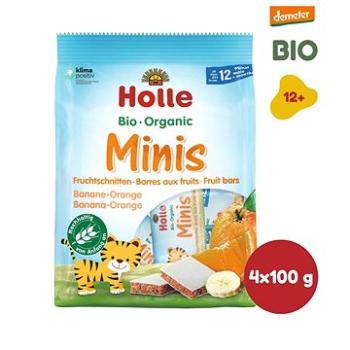 HOLLE Organické minis banánové s pomarančom 4 ks (7640161875944)