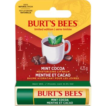 Burt’s Bees Festive hydratačný balzam na pery príchuť Mint Cocoa 4,25 g