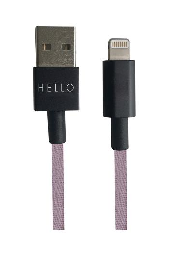 Design Letters Nabíjací kábel USB-C Lightning 1 m