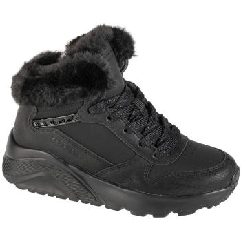 Skechers  Uno Lite - Comfurt Collar  Polokozačky Čierna