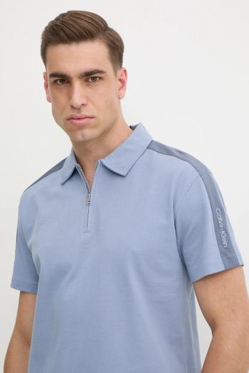 Bavlnené polo tričko Calvin Klein Jeans jednofarebné, J30J327240