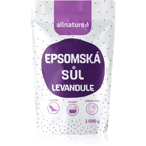 Allnature Epsomská soľ Levandu