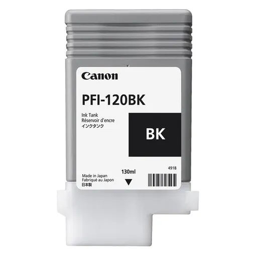 CANON PFI-120 BK - originálna cartridge, čierna, 130ml