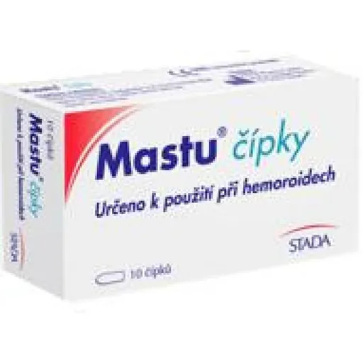 MASTU čapíky pri hemoroidoch 1 x 10 g