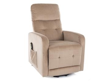 Polohovacie kreslo OTUS II VELVET Signal