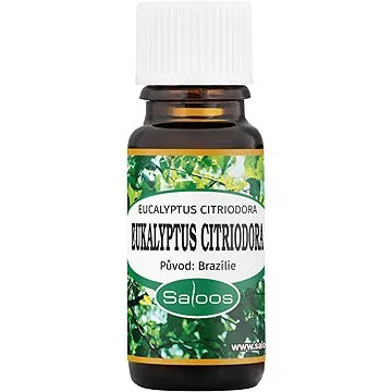 Sloos - 100 % bioprírodný esenciálny olej Eukalyptus Citriodora, 5 ml (8594031322856)