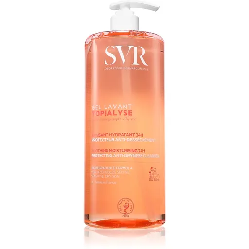 SVR Topialyse čistiaci gél pre suchú a citlivú pokožku 1000 ml