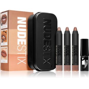 Nudestix 90's Nude Mini Lips matná sada na pery