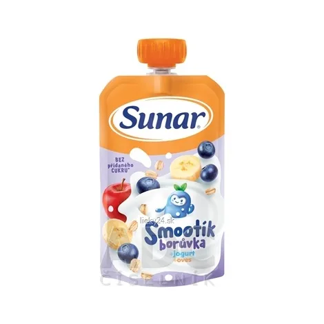 Sunar SMOOTÍK Čučoriedka, jogurt, ovos