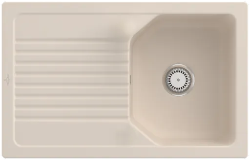 VILLEROY & BOCH VILLEROY & BOCH - Keramický drez Villeroy &amp; Boch Linara 45, 338401FU Ivory 338401FU