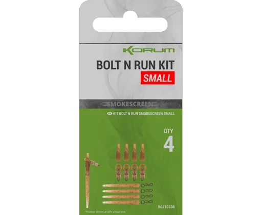 Korum montáž smokescreen bolt n run kit - large
