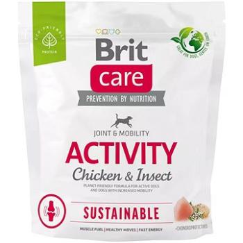 Brit Care Dog Sustainable s kuracím a hmyzom Activity 1 kg (8595602559244)